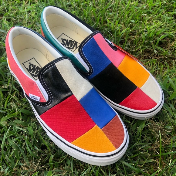 Vans patchwork limited edition slip on classic - Picture 2 of 8